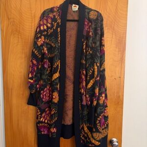 FARM Rio Multicolor Floral Cardigan